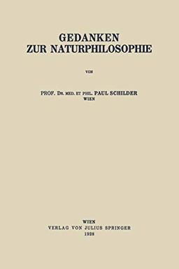 Gedanken zur Naturphilosophie