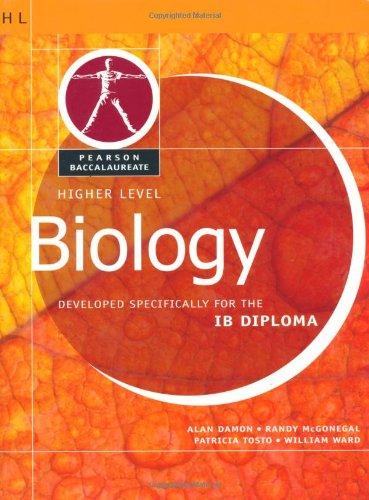 Biology-Higher Level-Pearson Baccaularete for Ib Diploma Programs (Pearson International Baccalaureate Diploma: International Editions)