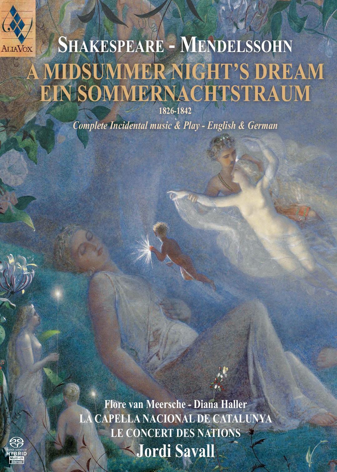 Ein Sommernachtstraum (Kompl. Bühnenmusik und Spiel: Engl. & Deutsch)