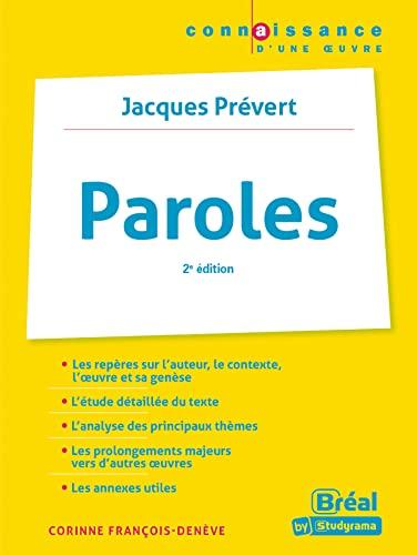 Paroles, Jacques Prévert