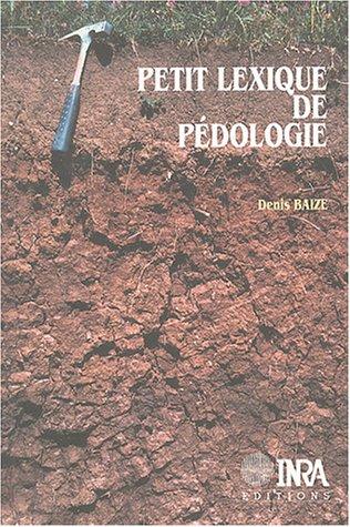 Petit lexique de pédologie