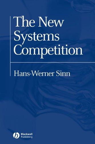 The New Systems Competition: A Construction Principle for Europe (Yrjo Jahnsson Lectures)