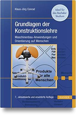 Grundlagen der Konstruktionslehre: Maschinenbau-Anwendungen und Orientierung auf Menschen