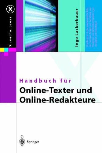 Handbuch für Online-Texter und Online-Redakteure (X.media.press)