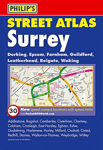 Philip's Street Atlas Surrey (Philip's Street Atlases)