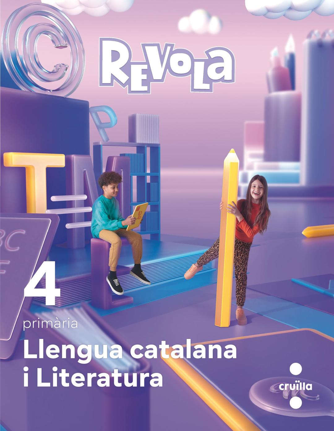 Llengua catalana i Literatura. 4 Primària. Revola