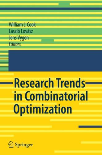 Research Trends in Combinatorial Optimization: Bonn 2008