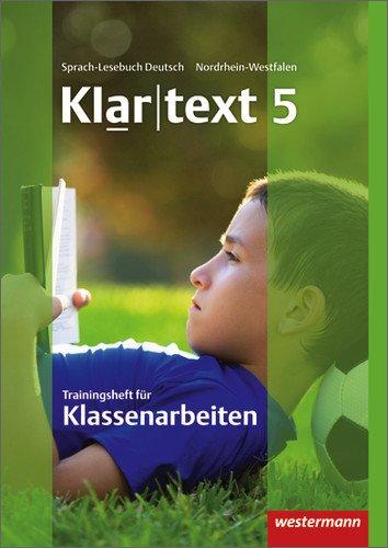 Klartext - Ausgabe für Nordrhein-Westfalen: Trainingsheft für Klassenarbeiten 5