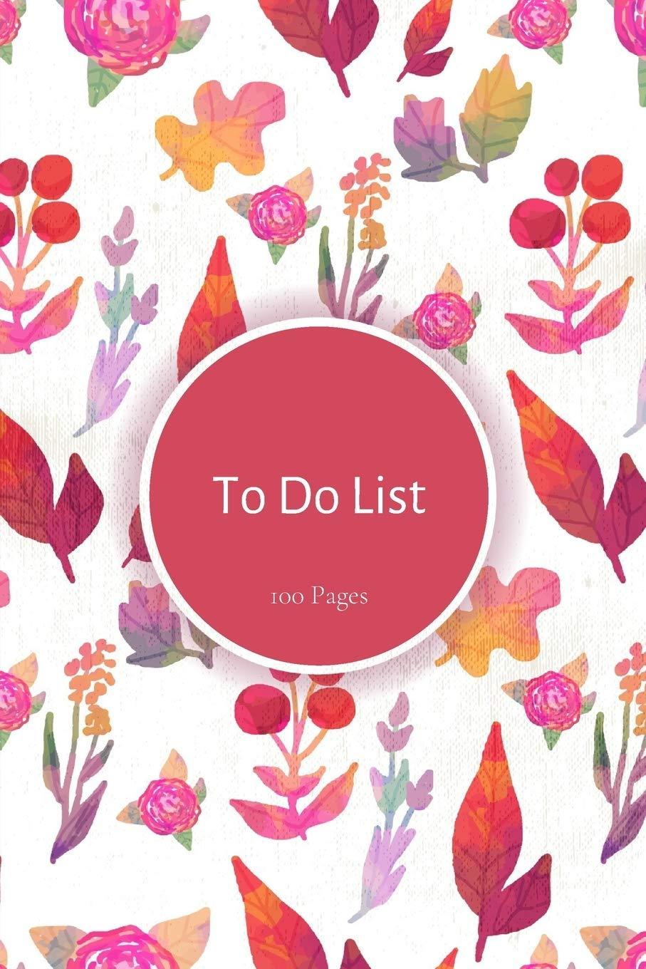 To Do List: Carnet de listes - planning des tâches et notes quotidiennes - 100 pages format 15.24 x 22.86 cm