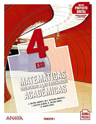 Matemáticas orientadas a las Enseñanzas Académicas 4. (Suma Piezas)