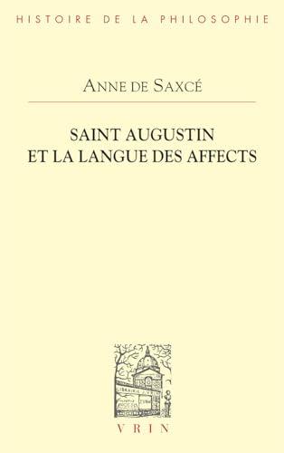 Saint Augustin et la langue des affects