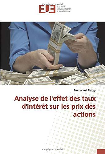 Analyse de l'effet des taux d'intérêt sur les prix des actions