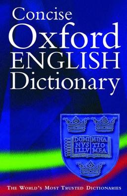 Concise Oxford English Dictionary: Plain Edition