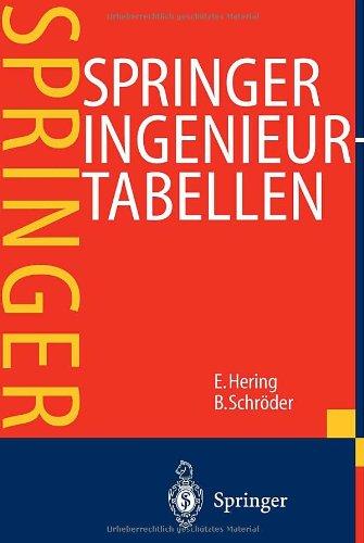 Springer Ingenieurtabellen