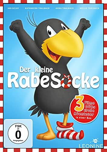 Der kleine Rabe Socke - 3 große Abenteuer [3 DVDs]