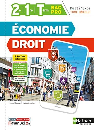 Economie, droit, 2de, 1re, terminale bac pro