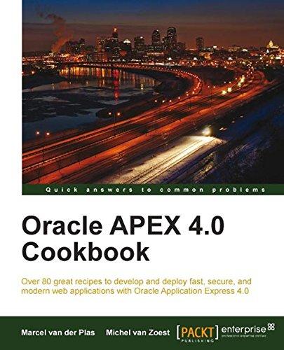 Oracle Apex 4.0 Cookbook