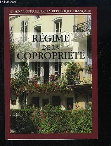 Regime de la copropriete