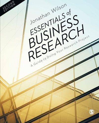 Essentials of Business Research