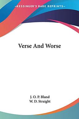 Verse And Worse