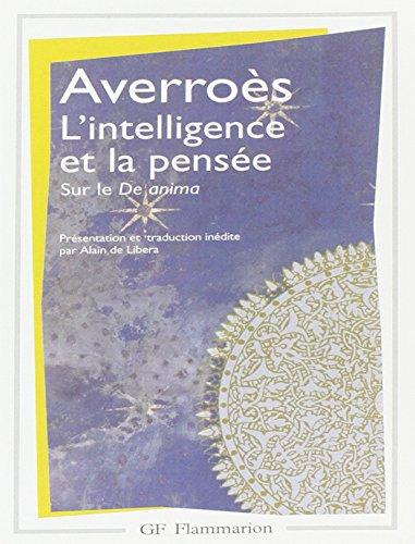 L'intelligence et la pensée : commentaire du De anima d'Aristote