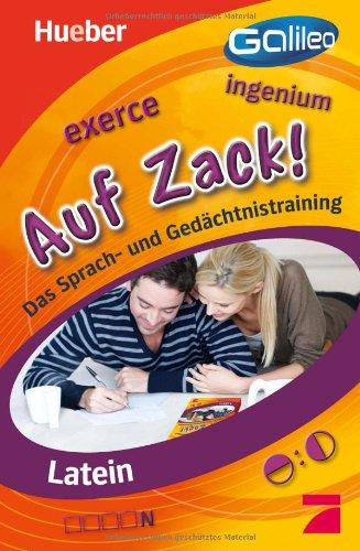 Latein Auf Zack!: Das Sprach- und Gedächtnistraining