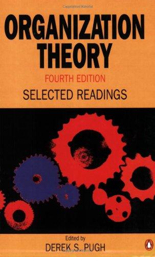 Organization Theory: Selected Readings (Penguin business)