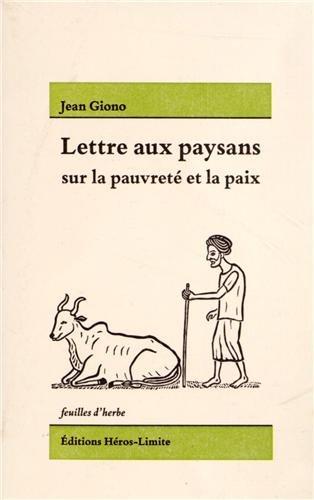 Lettre aux paysans sur la pauvreté et la paix