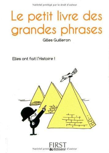 Le petit livre des grandes phrases