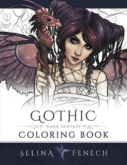 Gothic - Dark Fantasy Coloring Book (Fantasy Art Coloring by Selina)