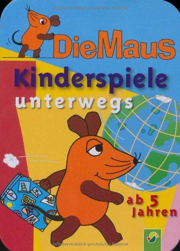 Die Maus. Kinderspiele unterwegs (ab 5 Jahren) Metallbox mit 50 Activity-Karten