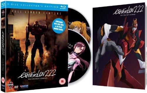 Evangelion 2.22 You Can (Not) Advance Collector's Edition Combi Pack [Blu-ray] [UK Import]