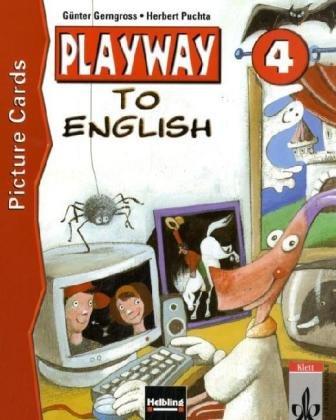 Playway to English. Lehrwerk für den Englischunterricht für Kinder ab 6 Jahren an Grundschulen, in Kinderkursen an Volkshochschulen und Familienbildungsstätten / Level 4: Picture Cards