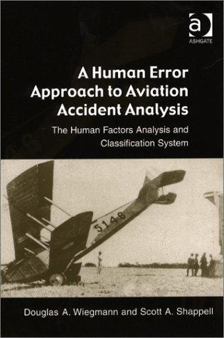 A Human Error Approach to Aviation Accident Analysis: The Human Factors Analysis and Classification System