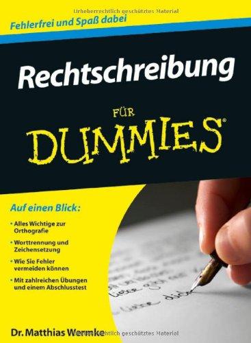 Rechtschreibung für Dummies (Fur Dummies)