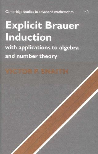 Explicit Brauer Induction: With Applications to Algebra and Number Theory (Cambridge Studies in Advanced Mathematics, Band 40)