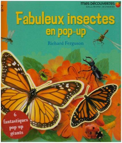 Fabuleux insectes en pop-up