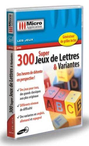 300 jeux de lettres