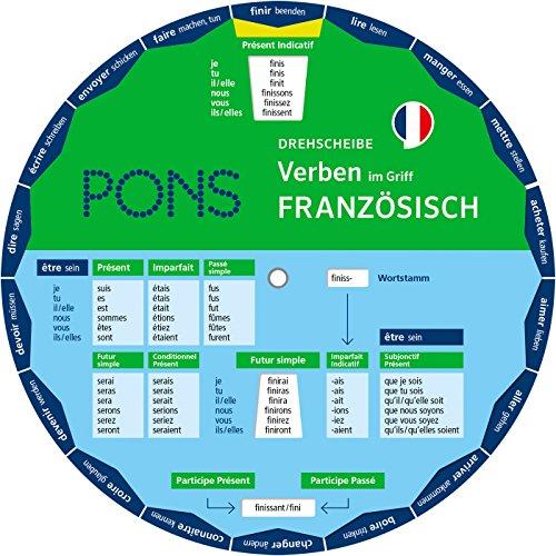 PONS Drehscheibe Verben Französisch im Griff! Die unregelmäßigen Verben mit einem Dreh nachschlagen.