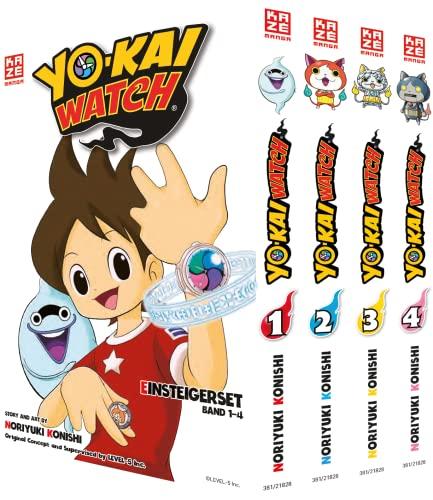 Yo-kai Watch - Einsteigerset - Band 1-4