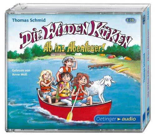 Die Wilden Küken - Ab ins Abenteuer! (3 CD): Gekürzte Lesung