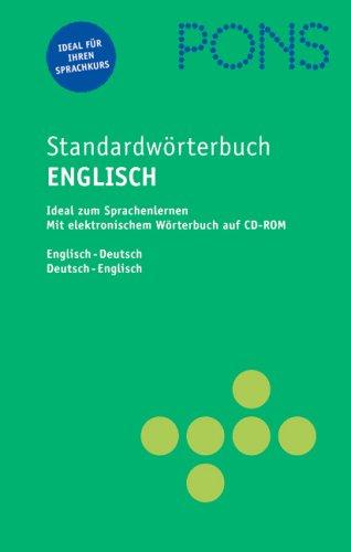 PONS Standardwörterbuch Englisch - Deutsch / Deutsch - Englisch