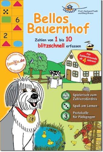 Bellos Bauernhof - Zahlen von 1 bis 10 blitzschnell erfassen