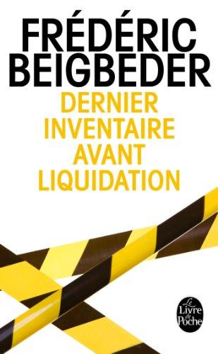 Dernier inventaire avant liquidation : essai