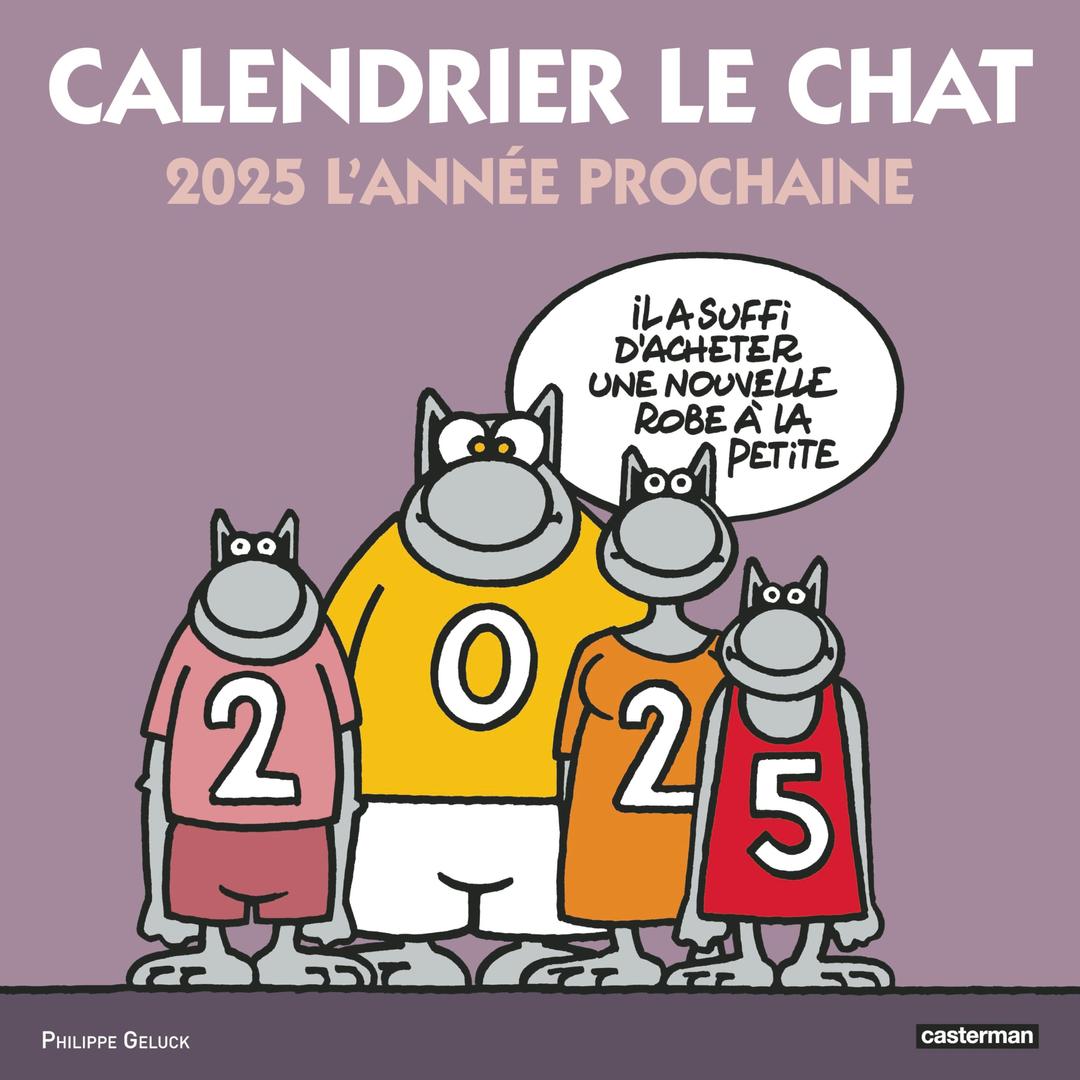 Calendrier Le Chat 2025