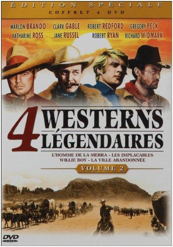 coffret 4 DVD 4 westerns légendaires