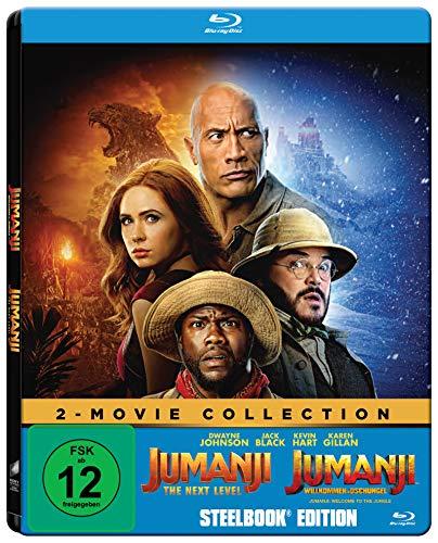 Jumanji: The Next Level / Jumanji: Willkommen im Dschungel (Exklusiv bei Amazon.de) - Steelbook Blu-ray