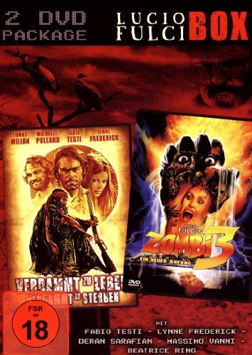 LUCIO FULCI BOX (2 DVDs) Verdammt zu Leben - Verdammt zu Sterben & Zombi 3