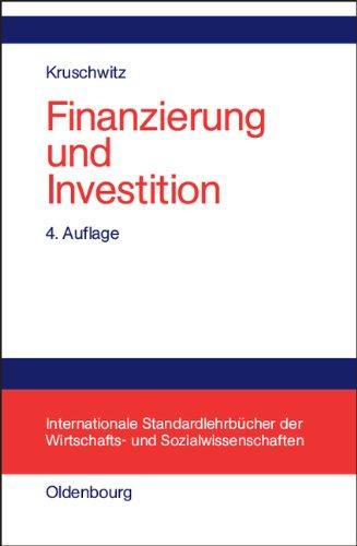 Finanzierung und Investition