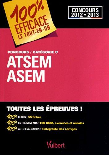 Concours ATSEM, ASEM, catégorie C : 2012-2013